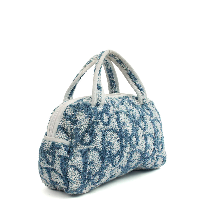 Christian Dior Mini Bag Trotter - Mini in Blue, Fabric
