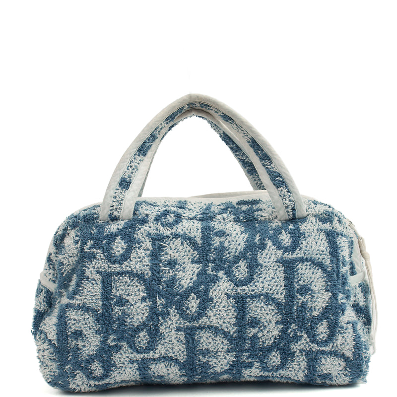 Christian Dior Mini Bag Trotter - Mini in Blue, Fabric