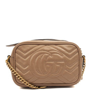 Picture of Gucci Cross Body Marmont Shoulder Bag - Small in Brown, Leather