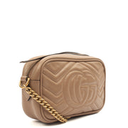 Picture of Gucci Cross Body Marmont Shoulder Bag - Small in Brown, Leather