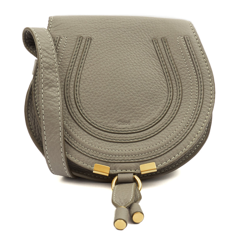 Picture of Chloe Mini Bag Marcie - Mini in Grey, Leather