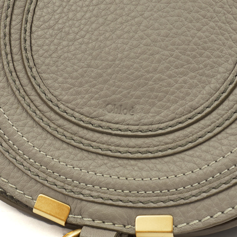 Picture of Chloe Mini Bag Marcie - Mini in Grey, Leather