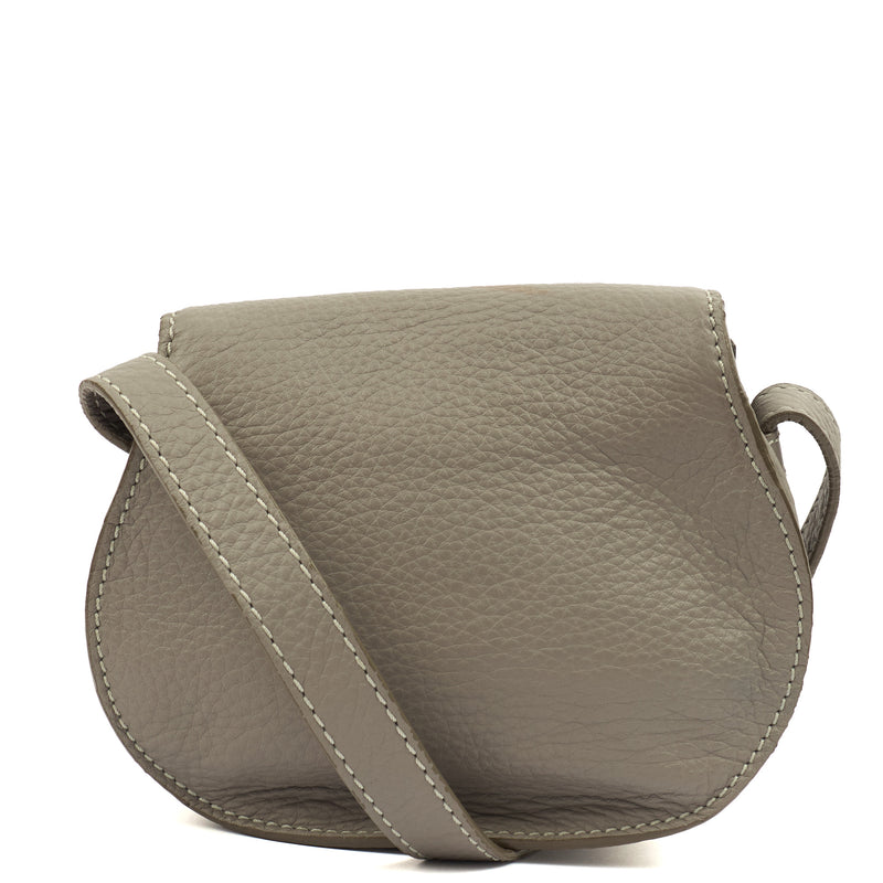 Picture of Chloe Mini Bag Marcie - Mini in Grey, Leather