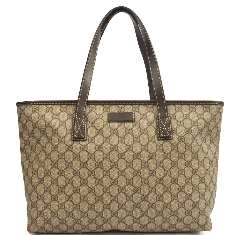 Picture of Gucci Tote Tote in GG Supreme, Leather