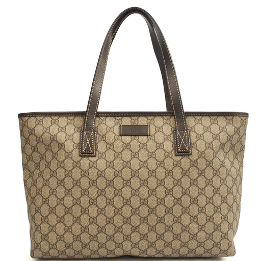 Picture of Gucci Tote Tote in GG Supreme, Leather