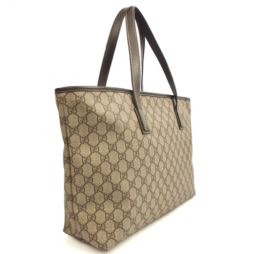 Picture of Gucci Tote Tote in GG Supreme, Leather