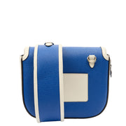 Picture of Mulberry Cross Body Darley Shoulder Bag - Small  in Blue, Leather