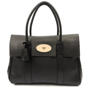 Picture of Mulberry Tote Bayswater Heritage in Black, Calfskin Leather
