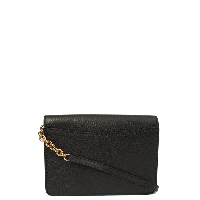 Picture of Burberry Cross Body Wallet On Chain in Black, Leather