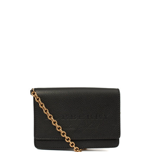 Picture of Burberry Cross Body Wallet On Chain in Black, Leather