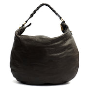 Picture of Mulberry Shoulder Bag Daria Hobo in Graphite, Calfskin Leather
