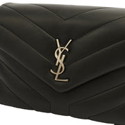 Picture of Saint Laurent Cross Body LouLou - Toy in Black, Calfskin Leather