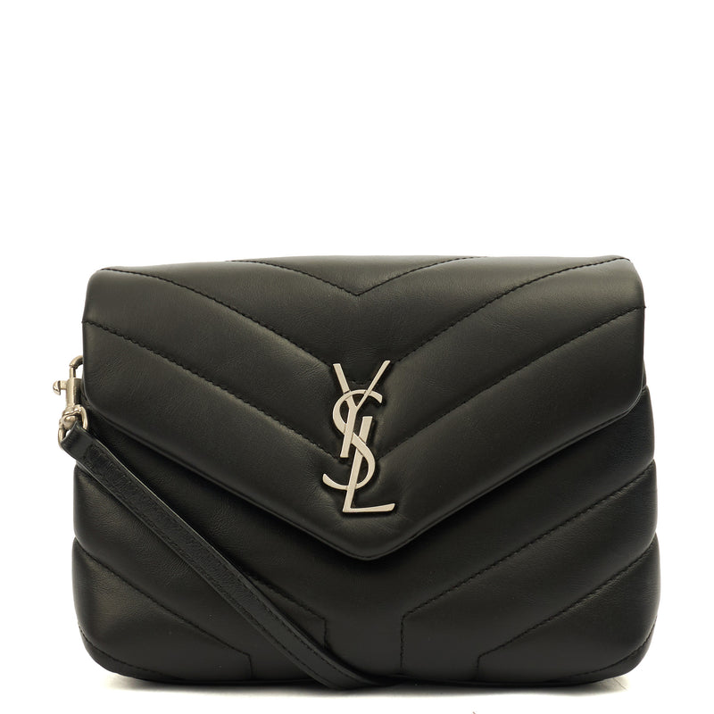 Picture of Saint Laurent Cross Body LouLou - Toy in Black, Calfskin Leather