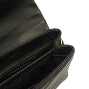 Picture of Saint Laurent Cross Body LouLou - Toy in Black, Calfskin Leather