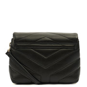 Picture of Saint Laurent Cross Body LouLou - Toy in Black, Calfskin Leather