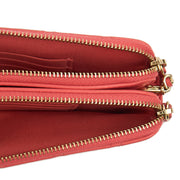 Picture of Chanel Cross Body Camellia - Wallet On Chain in Pink, Calfskin Leather