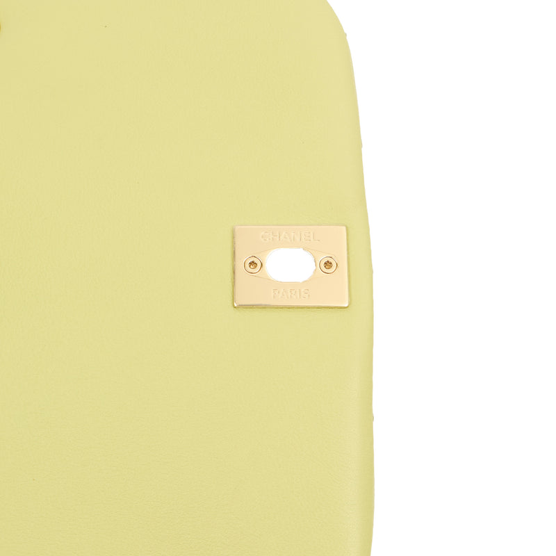 Picture of Chanel Backpack Backpack in Green, Lambskin Leather