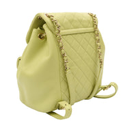 Picture of Chanel Backpack Backpack in Green, Lambskin Leather
