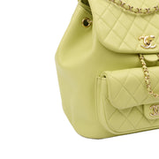 Picture of Chanel Backpack Backpack in Green, Lambskin Leather