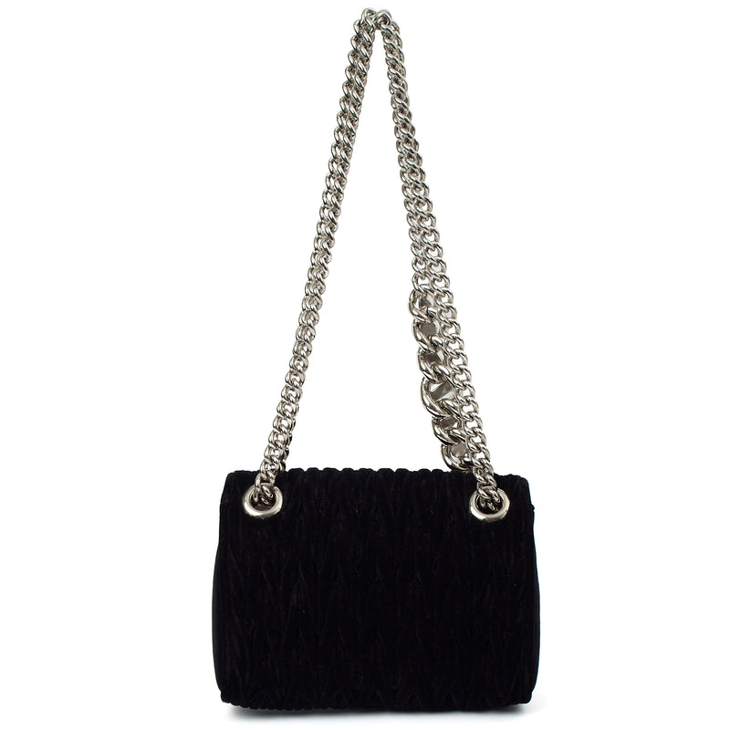 Picture of Miu Miu Cross Body Shoulder Bag in Black, Leather