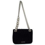 Picture of Miu Miu Cross Body Shoulder Bag in Black, Leather