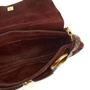 Picture of Gucci Shoulder Bag 1955 Horsebit Shoulder Bag in Brown, Suede