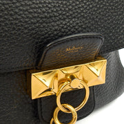 Picture of Mulberry Shoulder Bag Keeley Satchel in Black, Calfskin Leather