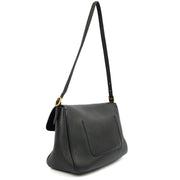 Picture of Mulberry Shoulder Bag Keeley Satchel in Black, Calfskin Leather