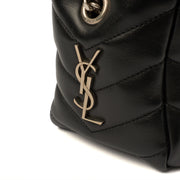 Picture of Saint Laurent Cross Body Lou Camera in Black, Calfskin Leather