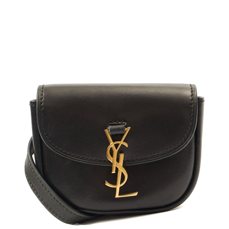 Picture of Saint Laurent Cross Body Kaia Belt Bag in Black, Leather