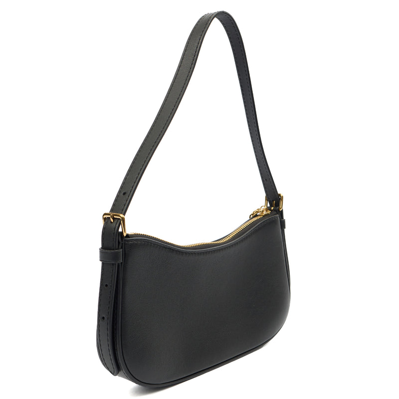Picture of Louis Vuitton Shoulder Bag Bloom Pochette in Black, Leather