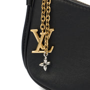Picture of Louis Vuitton Shoulder Bag Bloom Pochette in Black, Leather
