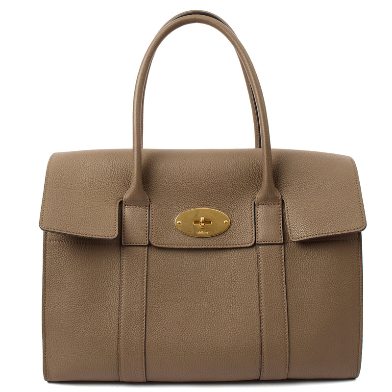 Picture of Mulberry Tote Bayswater - New in Brown, Calfskin Leather