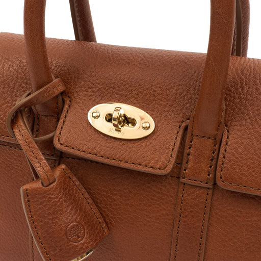 Picture of Mulberry Mini Bag Mini Bayswater in Oak, Leather