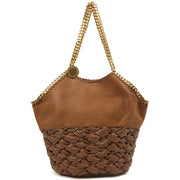 Picture of Stella McCartney Shoulder Bag Falabella Tote in Brown, Leather