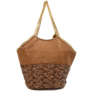 Picture of Stella McCartney Shoulder Bag Falabella Tote in Brown, Leather