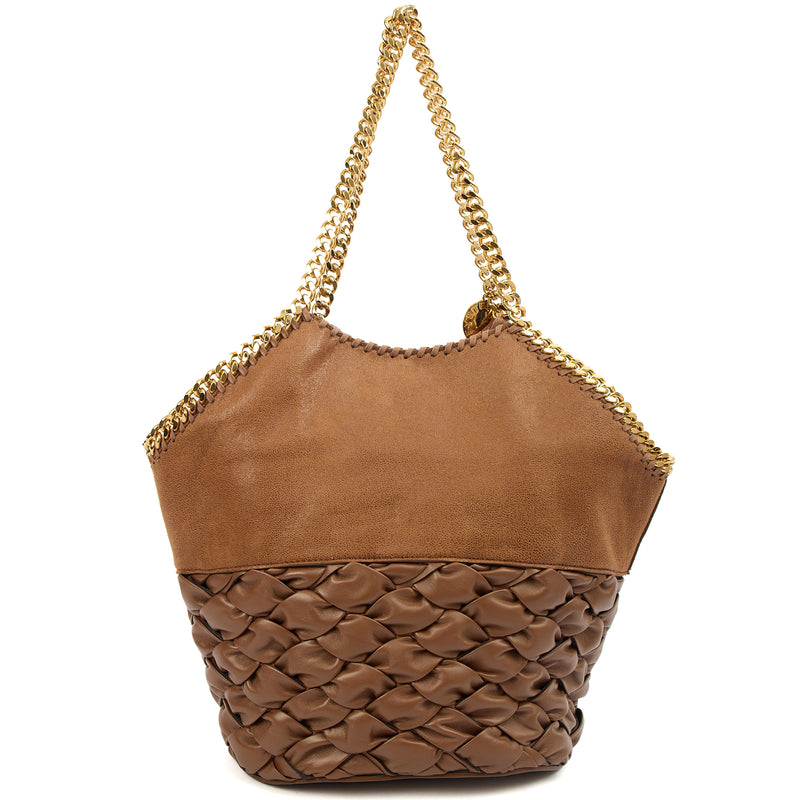 Picture of Stella McCartney Shoulder Bag Falabella Tote in Brown, Leather