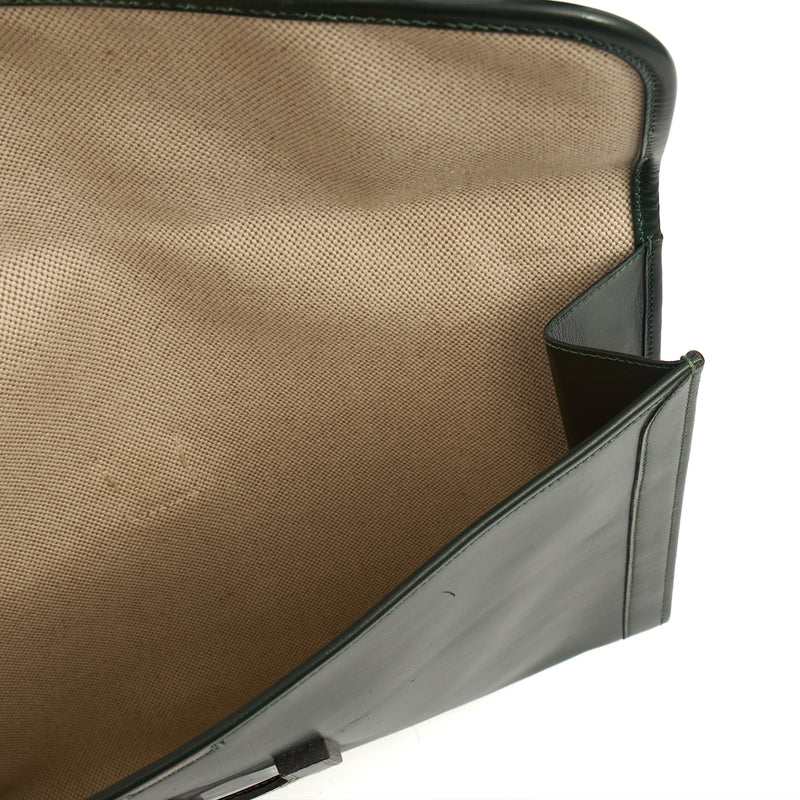 Picture of Hermes Clutch Jige  in Vert Anglaise, Box Calf Leather