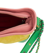 Picture of Chanel Cross Body Gabrielle Hobo - Small in Yellow, Suede