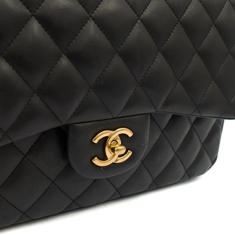 Picture of Chanel Shoulder Bag Classic Double Flap - Large in Black, Lambskin Leather