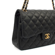 Picture of Chanel Shoulder Bag Classic Double Flap - Large in Black, Lambskin Leather
