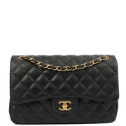 Picture of Chanel Shoulder Bag Classic Double Flap - Large in Black, Lambskin Leather