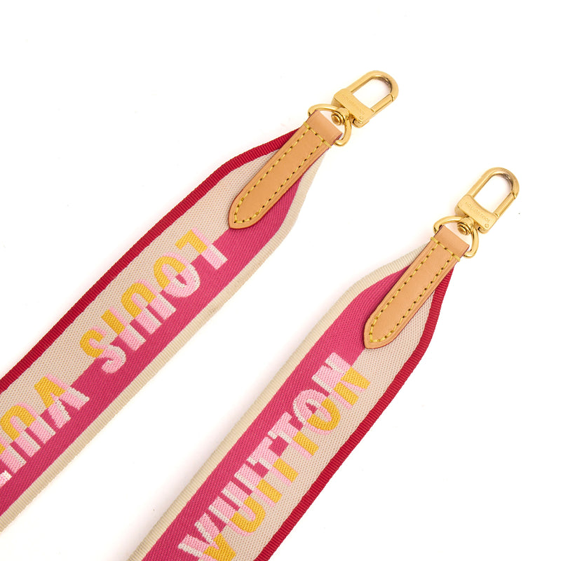 Picture of Louis Vuitton Other Bandouliere (Shoulder Strap) in Mini Lin Pink, invalid