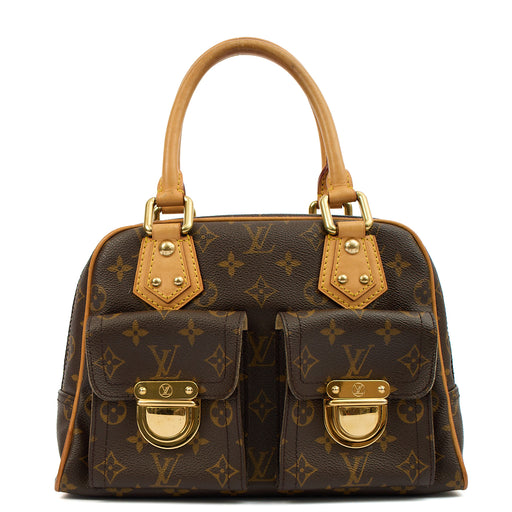 Picture of Louis Vuitton Tote Manhattan PM in Monogram, Canvas