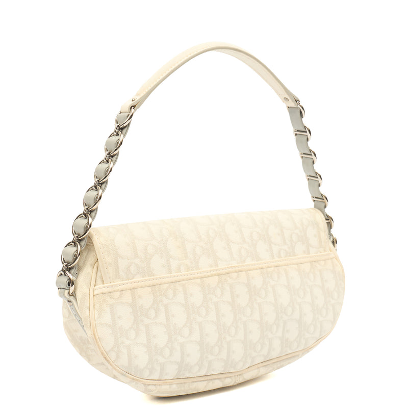 Picture of Christian Dior Shoulder Bag Romantique  in White, Leather