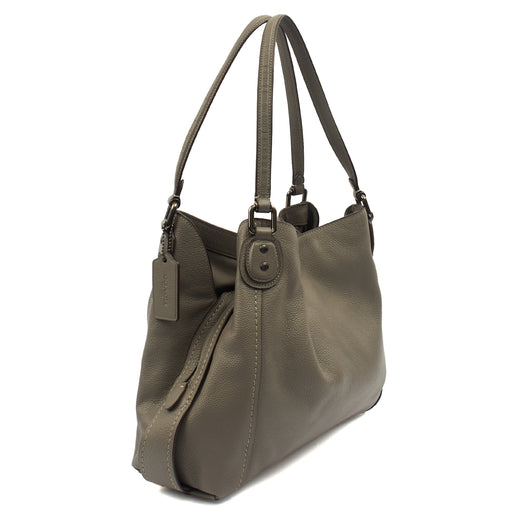 Picture of Coach Tote Willow Tote in Grey, Leather
