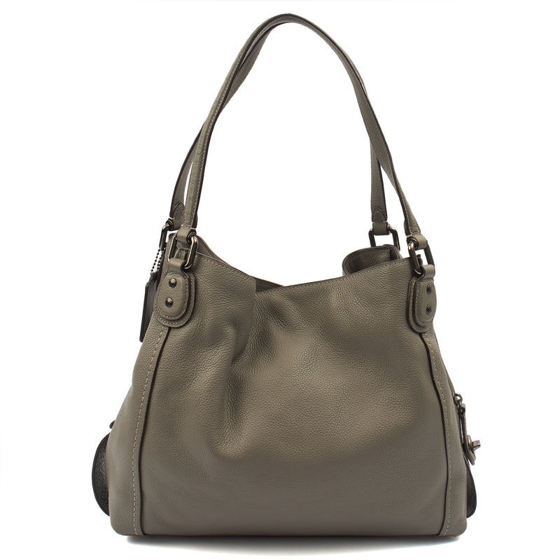 Picture of Coach Tote Willow Tote in Grey, Leather