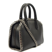 Picture of Stella McCartney Top Handle Falabella Mini Tote in Black, Leather