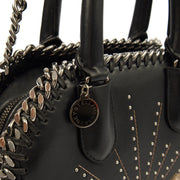 Picture of Stella McCartney Top Handle Falabella Mini Tote in Black, Leather