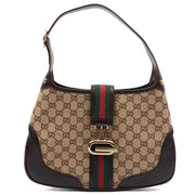 Picture of Gucci Shoulder Bag Jackie in Brown, GG Canvas